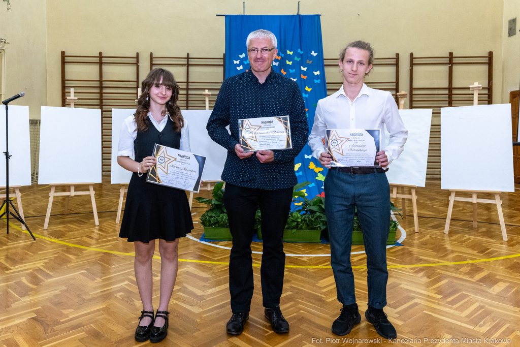 Maria Klaman, ZSO 1, 45 LO, Blachnickiego, zakończenie roku szkolnego  Autor: P. Wojnarowski