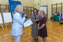 Maria Klaman, ZSO 1, 45 LO, Blachnickiego, zakończenie roku szkolnego