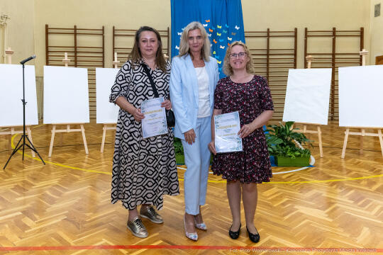 Maria Klaman, ZSO 1, 45 LO, Blachnickiego, zakończenie roku szkolnego