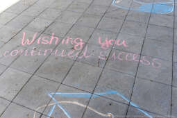 Maria Klaman, ZSO 1, 45 LO, Blachnickiego, zakończenie roku szkolnego