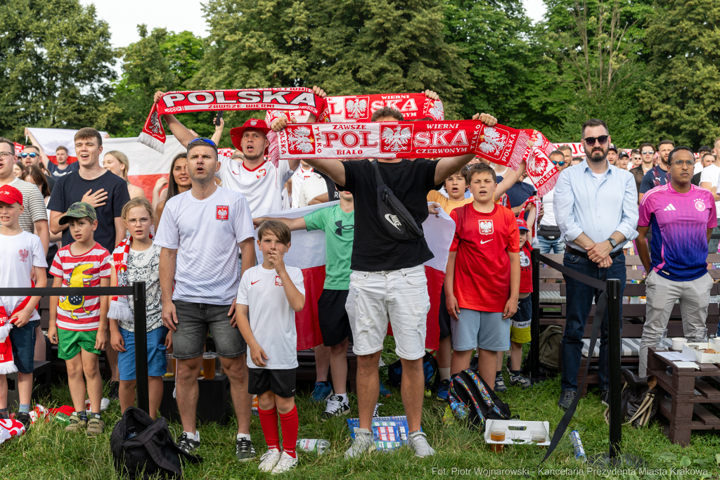 Miszalski Aleksander, kibic, Tauron Arena, Polska-Austria, strefa kibica, mecz  Autor: P. Wojnarowski