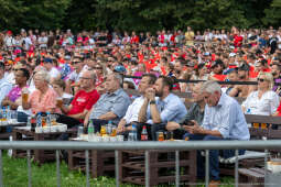 Miszalski Aleksander, kibic, Tauron Arena, Polska-Austria, strefa kibica, mecz