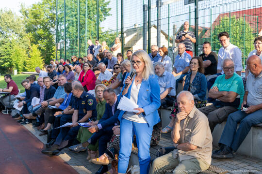 Prezydent, Miszalski, Kracik, Kosek, Ulman, Polna, Stawowy, spotkanie, Ławeczka Dialogu, Bronowice,
