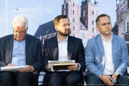 Prezydent, Miszalski, Kracik, Kosek, Ulman, Polna, Stawowy, spotkanie, Ławeczka Dialogu, Bronowice,