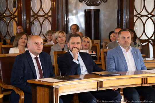 Pióra Biznesu, Krzysztof Karcz, Aleksnder Miszalski, wręczenie, statuetki, dyplomy