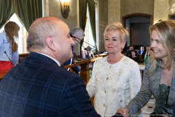 Pióra Biznesu, Krzysztof Karcz, Aleksnder Miszalski, wręczenie, statuetki, dyplomy