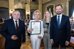 Pióra Biznesu, Krzysztof Karcz, Aleksnder Miszalski, wręczenie, statuetki, dyplomy