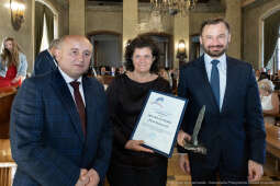 Pióra Biznesu, Krzysztof Karcz, Aleksnder Miszalski, wręczenie, statuetki, dyplomy