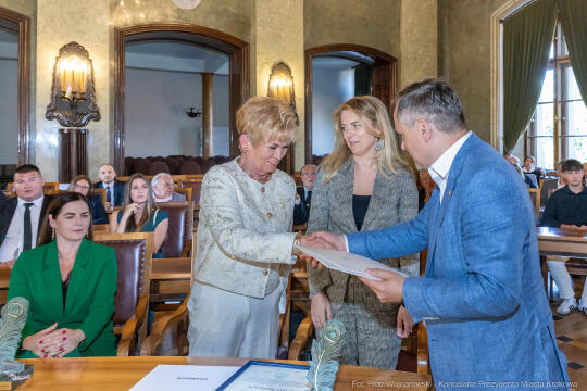 Pióra Biznesu, Krzysztof Karcz, Aleksnder Miszalski, wręczenie, statuetki, dyplomy