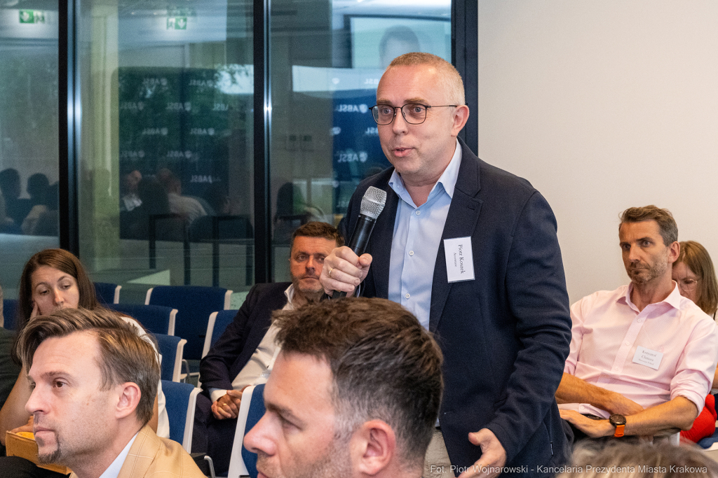 Aleksander Miszalski, ABSL, spotkanie Shell, ABSL Kraków Chapter  Autor: P. Wojnarowski