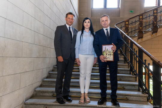 umk_0309.jpg-Mazur, Ziętara, Wodociągi Kraków, dzieci, Drohobycz, wizyta, Kondziołka