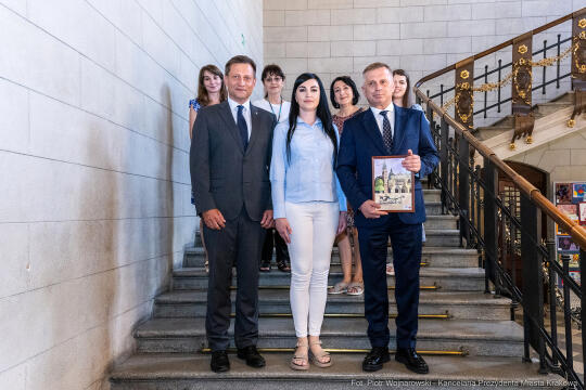 umk_0311.jpg-Mazur, Ziętara, Wodociągi Kraków, dzieci, Drohobycz, wizyta, Kondziołka