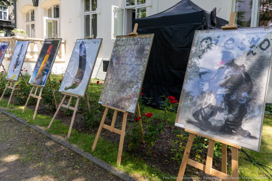 Gabinet Mrożka, Biblioteka Kraków, Miszalski Aleksander, Susana Osorio, otwarcie