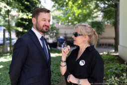 Gabinet Mrożka, Biblioteka Kraków, Miszalski Aleksander, Susana Osorio, otwarcie