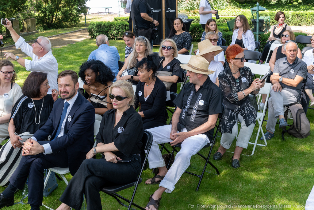 Gabinet Mrożka, Biblioteka Kraków, Miszalski Aleksander, Susana Osorio, otwarcie  Autor: P. Wojnarowski