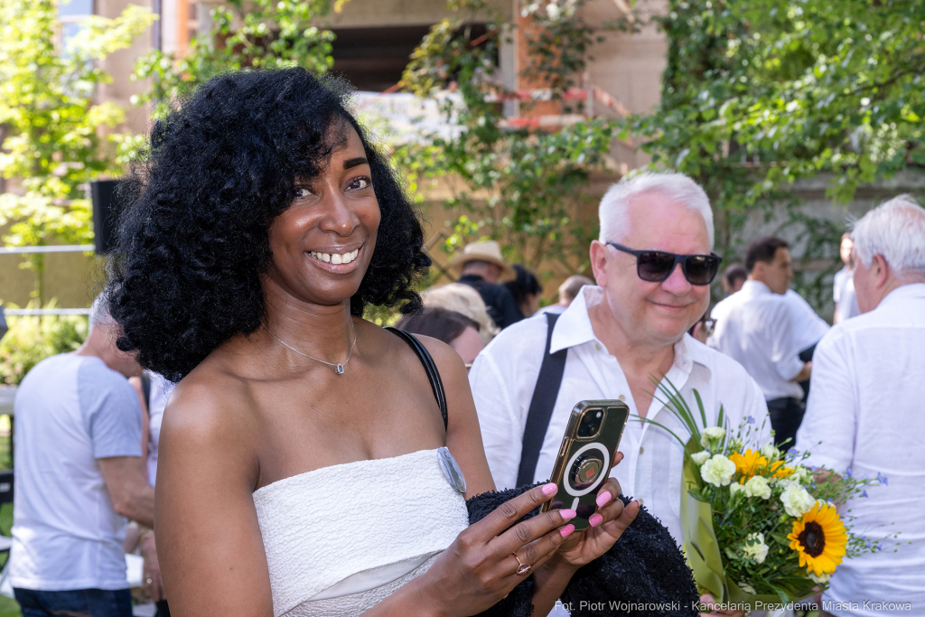 Gabinet Mrożka, Biblioteka Kraków, Miszalski Aleksander, Susana Osorio, otwarcie  Autor: P. Wojnarowski