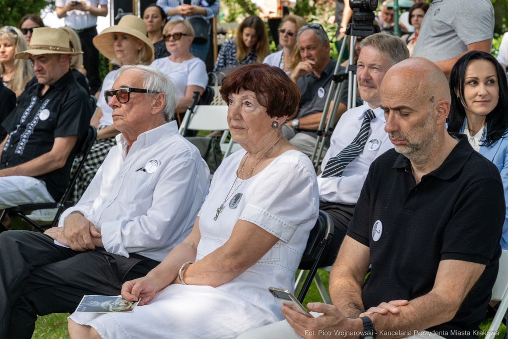 Gabinet Mrożka, Biblioteka Kraków, Miszalski Aleksander, Susana Osorio, otwarcie  Autor: P. Wojnarowski