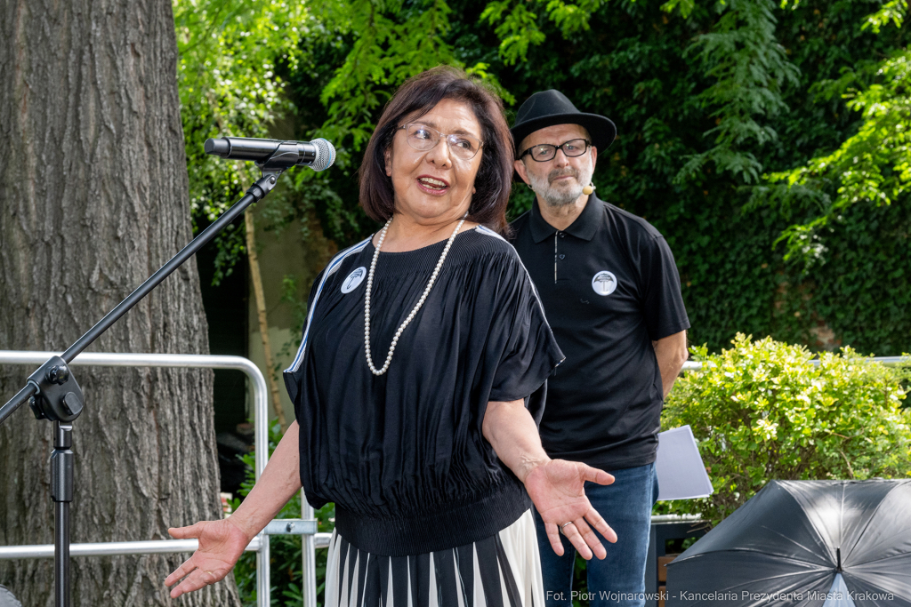 Gabinet Mrożka, Biblioteka Kraków, Miszalski Aleksander, Susana Osorio, otwarcie  Autor: P. Wojnarowski