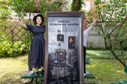 Gabinet Mrożka, Biblioteka Kraków, Miszalski Aleksander, Susana Osorio, otwarcie