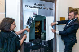 Gabinet Mrożka, Biblioteka Kraków, Miszalski Aleksander, Susana Osorio, otwarcie