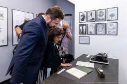 Gabinet Mrożka, Biblioteka Kraków, Miszalski Aleksander, Susana Osorio, otwarcie
