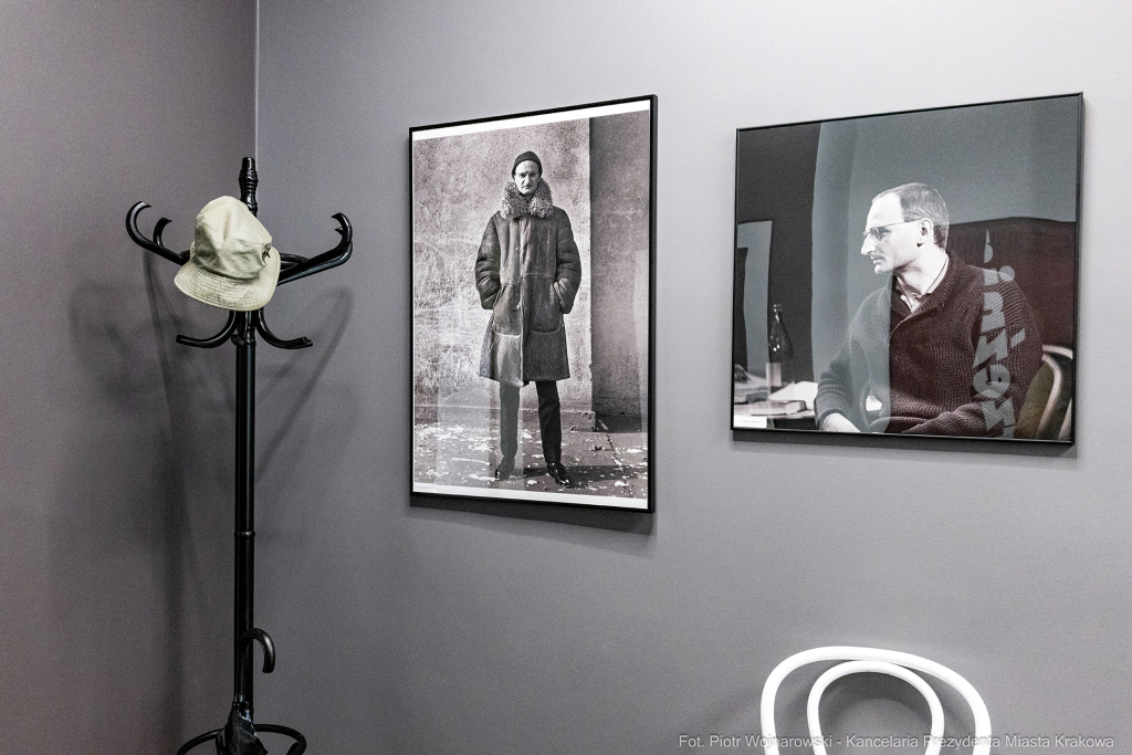 Gabinet Mrożka, Biblioteka Kraków, Miszalski Aleksander, Susana Osorio, otwarcie  Autor: P. Wojnarowski