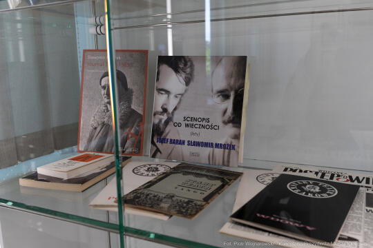 Gabinet Mrożka, Biblioteka Kraków, Miszalski Aleksander, Susana Osorio, otwarcie