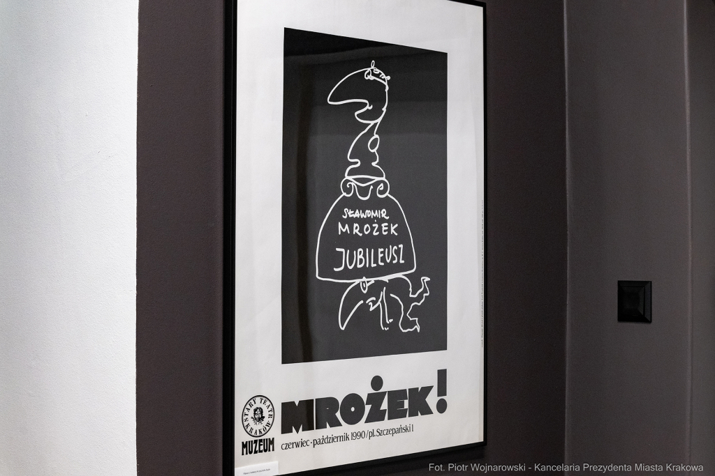 Gabinet Mrożka, Biblioteka Kraków, Miszalski Aleksander, Susana Osorio, otwarcie  Autor: P. Wojnarowski