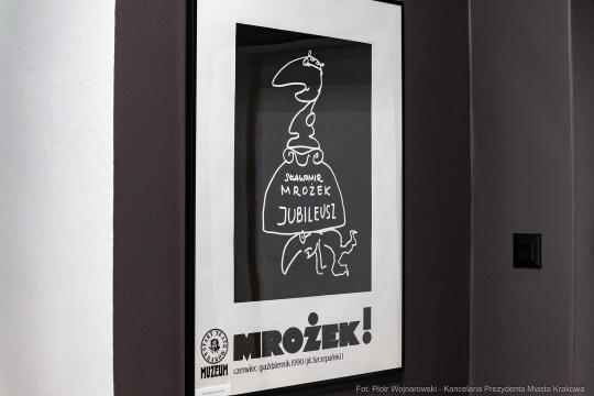 Gabinet Mrożka, Biblioteka Kraków, Miszalski Aleksander, Susana Osorio, otwarcie