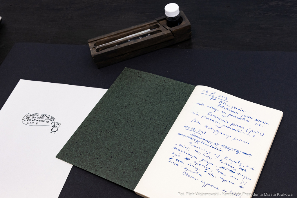 Gabinet Mrożka, Biblioteka Kraków, Miszalski Aleksander, Susana Osorio, otwarcie  Autor: P. Wojnarowski