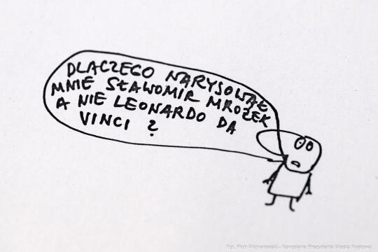 Gabinet Mrożka, Biblioteka Kraków, Miszalski Aleksander, Susana Osorio, otwarcie