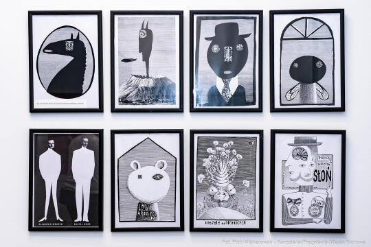 Gabinet Mrożka, Biblioteka Kraków, Miszalski Aleksander, Susana Osorio, otwarcie