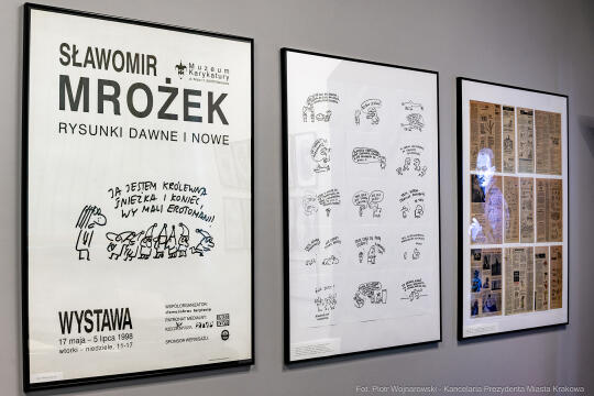 Gabinet Mrożka, Biblioteka Kraków, Miszalski Aleksander, Susana Osorio, otwarcie