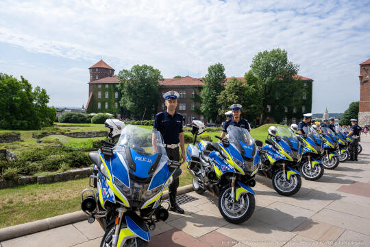 Policja, Święto Policji, Sęk, ślubowanie, Wawel, dziedziniec, Morajko, Smółka, Klęczar, Kuste
