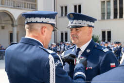 Policja, Święto Policji, Sęk, ślubowanie, Wawel, dziedziniec, Morajko, Smółka, Klęczar, Kuste