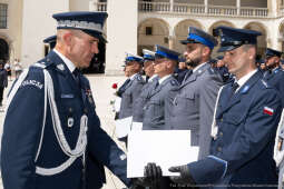 Policja, Święto Policji, Sęk, ślubowanie, Wawel, dziedziniec, Morajko, Smółka, Klęczar, Kuste