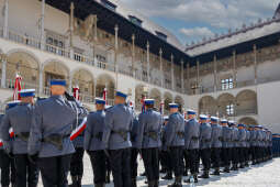 Policja, Święto Policji, Łukasz Sęk, ślubowanie, Wawel