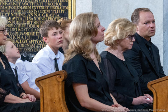 Jerzy Stuhr, pogrzeb, uroczystości pogrzebowe, Kidawa-Błońska, Cmentarz Rakowicki, Maciej Stuhr, 