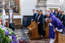 Jerzy Stuhr, pogrzeb, uroczystości pogrzebowe, Kidawa-Błońska, Cmentarz Rakowicki, Maciej Stuhr, 