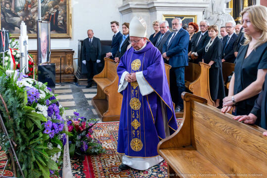 Jerzy Stuhr, pogrzeb, uroczystości pogrzebowe, Kidawa-Błońska, Cmentarz Rakowicki, Maciej Stuhr, 