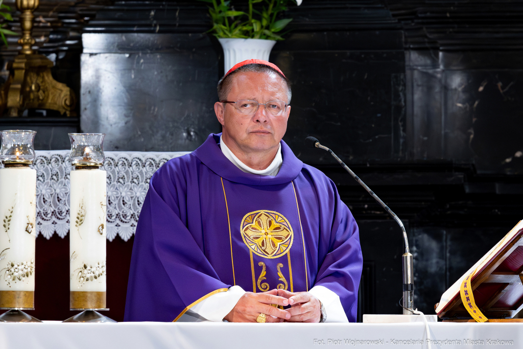 Jerzy Stuhr, pogrzeb, uroczystości pogrzebowe, Kidawa-Błońska, Cmentarz Rakowicki, Maciej Stuhr,   Autor: P. Wojnarowski