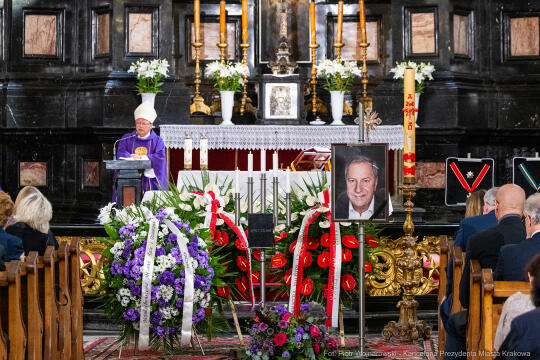 Jerzy Stuhr, pogrzeb, uroczystości pogrzebowe, Kidawa-Błońska, Cmentarz Rakowicki, Maciej Stuhr, 