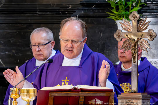 Jerzy Stuhr, pogrzeb, uroczystości pogrzebowe, Kidawa-Błońska, Cmentarz Rakowicki, Maciej Stuhr, 