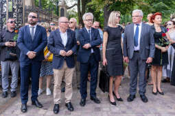 Jerzy Stuhr, pogrzeb, uroczystości pogrzebowe, Kidawa-Błońska, Cmentarz Rakowicki, Maciej Stuhr, 