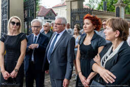 Jerzy Stuhr, pogrzeb, uroczystości pogrzebowe, Kidawa-Błońska, Cmentarz Rakowicki, Maciej Stuhr, 