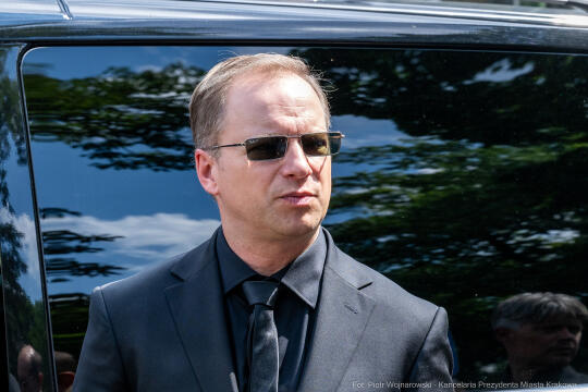 Jerzy Stuhr, pogrzeb, uroczystości pogrzebowe, Kidawa-Błońska, Cmentarz Rakowicki, Maciej Stuhr, 