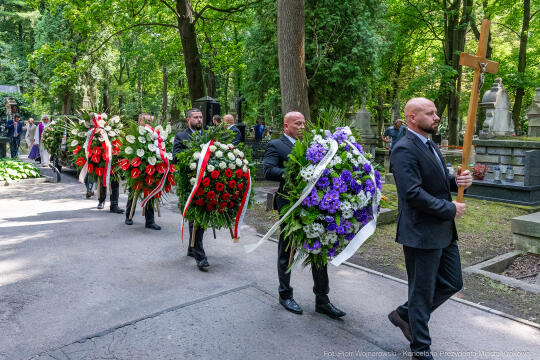 Jerzy Stuhr, pogrzeb, uroczystości pogrzebowe, Kidawa-Błońska, Cmentarz Rakowicki, Maciej Stuhr, 
