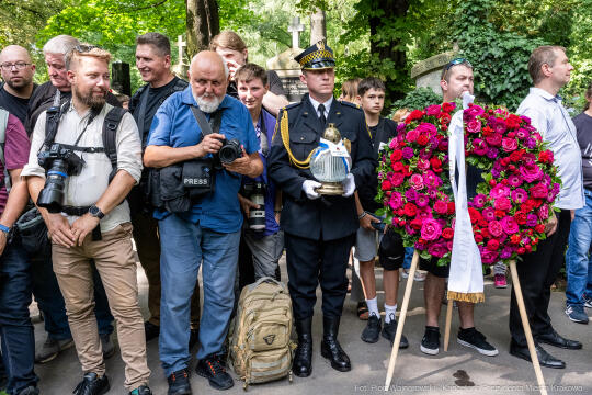 Jerzy Stuhr, pogrzeb, uroczystości pogrzebowe, Kidawa-Błońska, Cmentarz Rakowicki, Maciej Stuhr, 