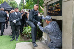 Jerzy Stuhr, pogrzeb, uroczystości pogrzebowe, Kidawa-Błońska, Cmentarz Rakowicki, Maciej Stuhr, 