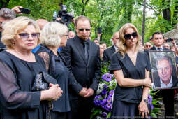Jerzy Stuhr, pogrzeb, uroczystości pogrzebowe, Kidawa-Błońska, Cmentarz Rakowicki, Maciej Stuhr, 